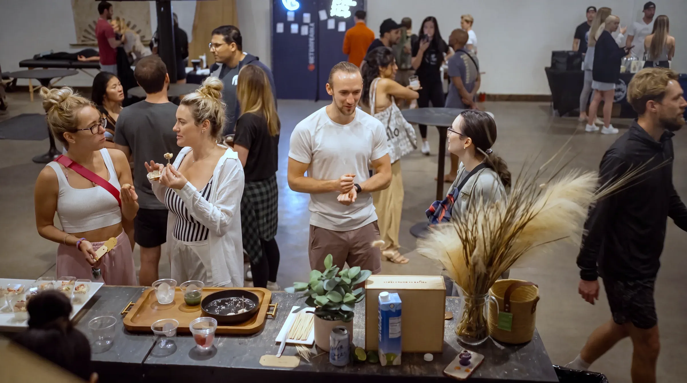 Guests at an Enso-hosted wellness event in Austin